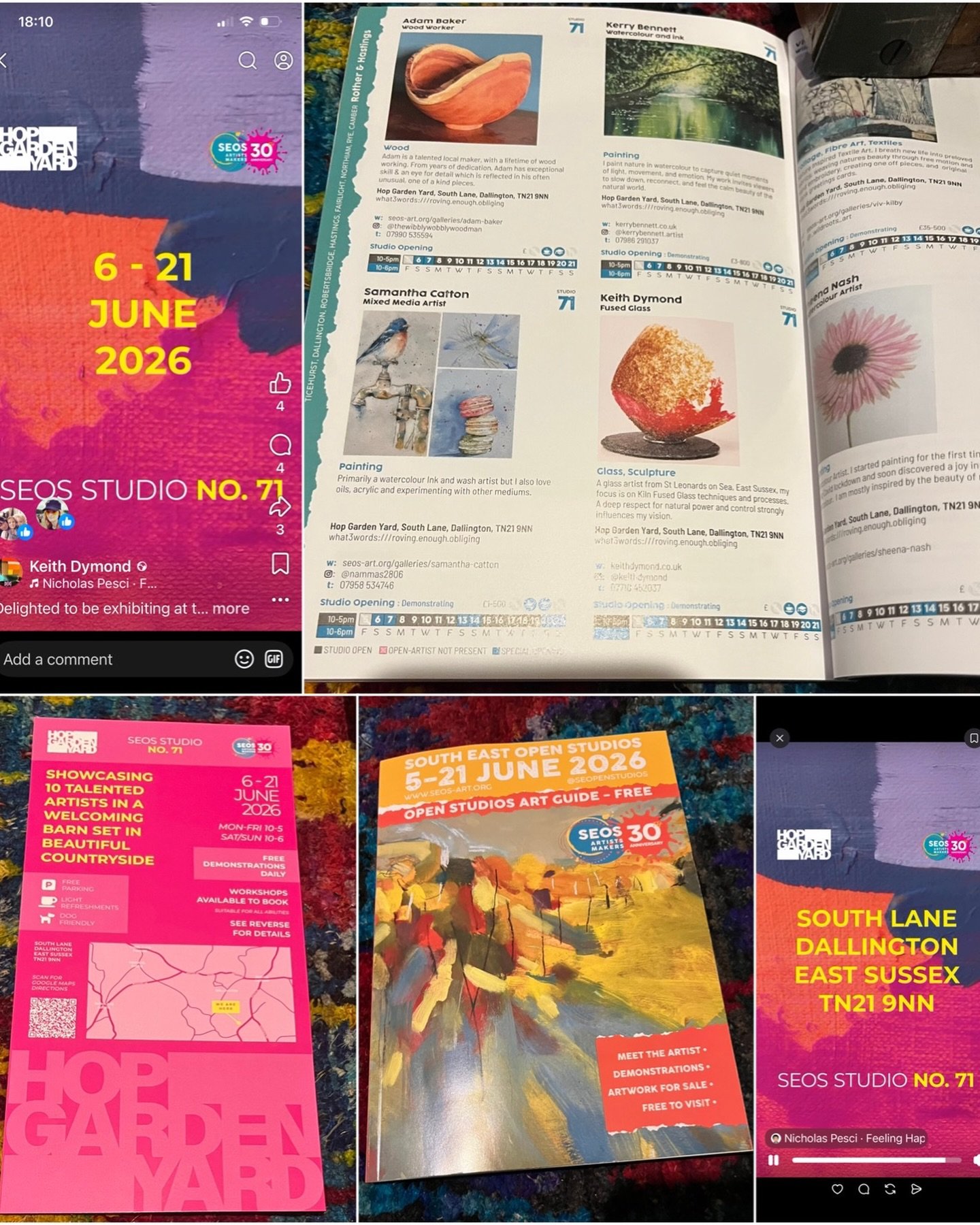 SEOS. just weeks away  so keep a look out for the guide to one of the UK&rsquo;s largest regional art events.