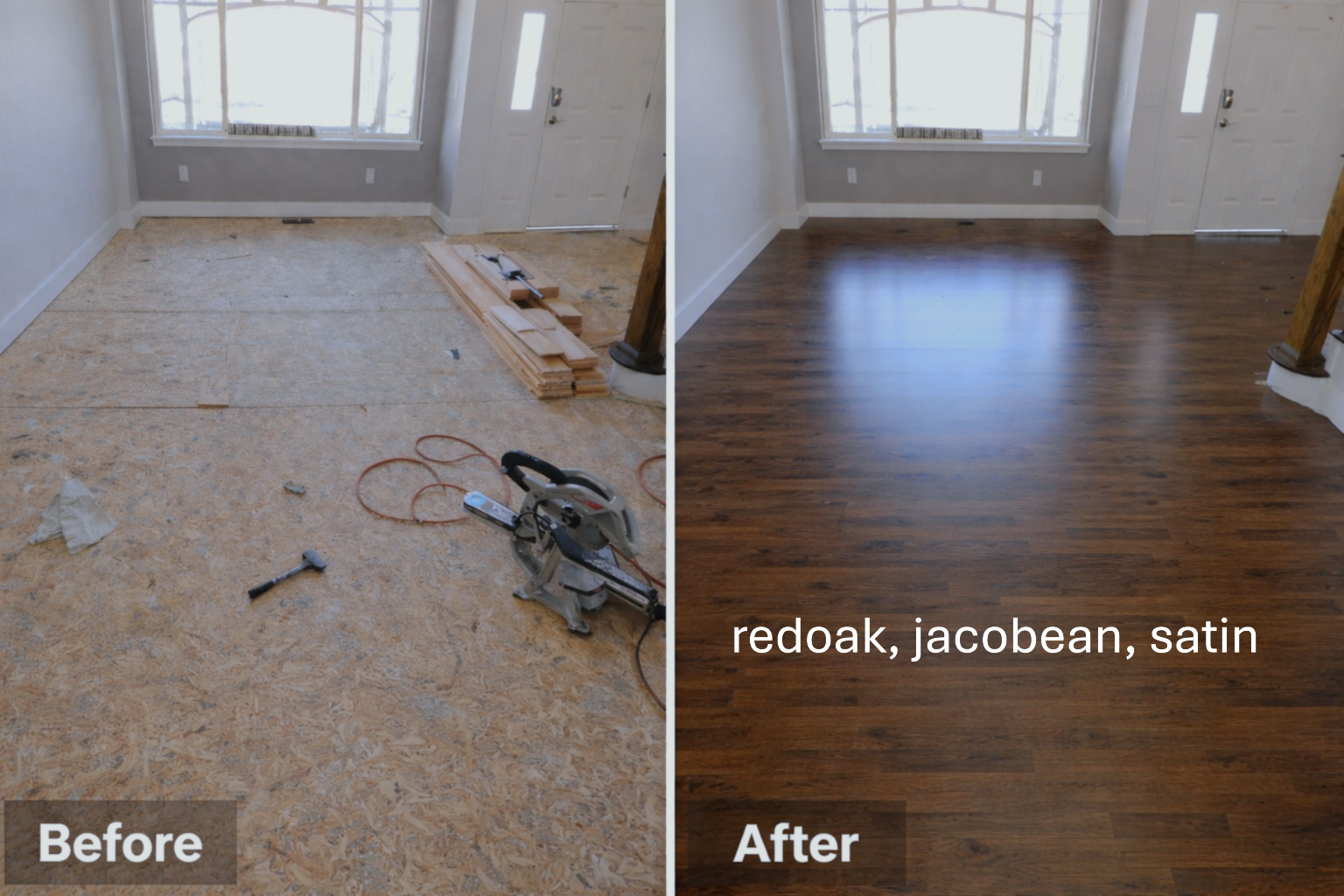 High-end hardwood floor refinishing project in Boulder CO