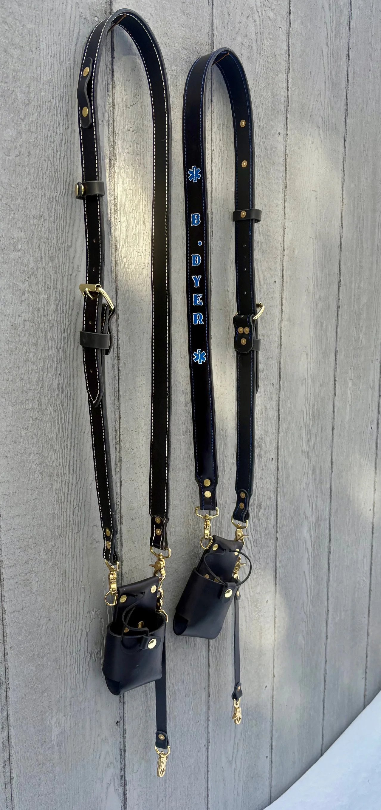 Radio Strap with Anti Sway and Radio Holster Combo