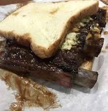 Half Slab— (Ribs and Bread only)