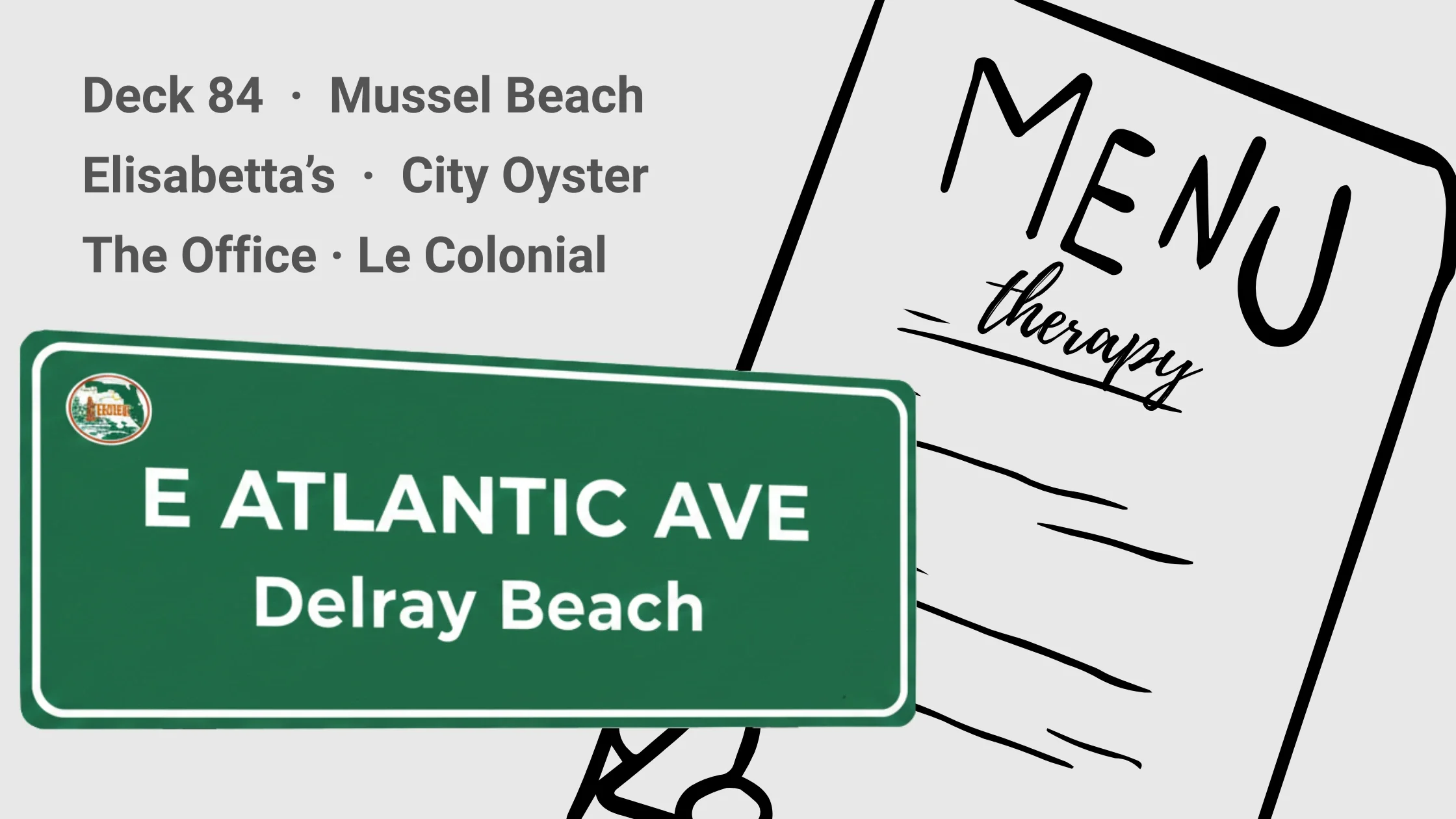 Menu Therapy with Nina: 6 Accessible, Swallow-Safe Restaurants on Delray Beach’s Atlantic Avenue
