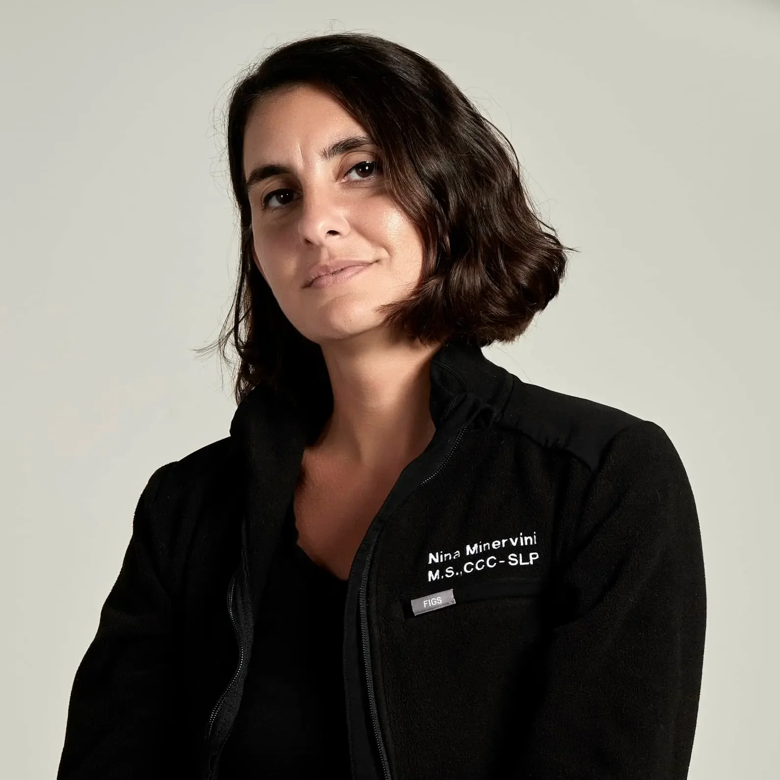 Portrait of Nina Minervini, author of Hidden Therapy and founder of Palm Beach Speech Therapy.