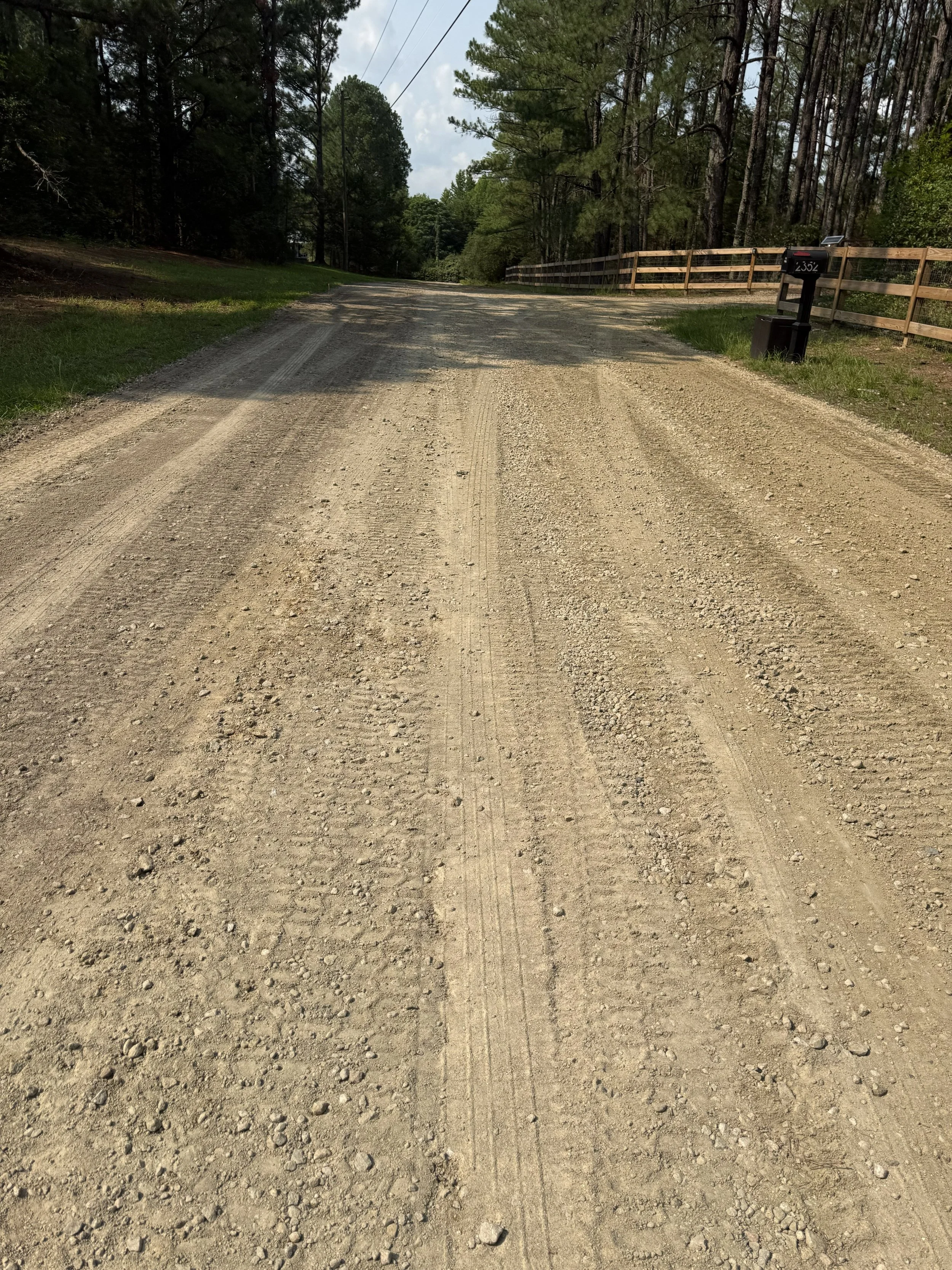 Gravel Driveway Services Wendell Zebulon Louisburg Wake Forest Youngsville Wilson Bailey Middlesex Spring Hope
