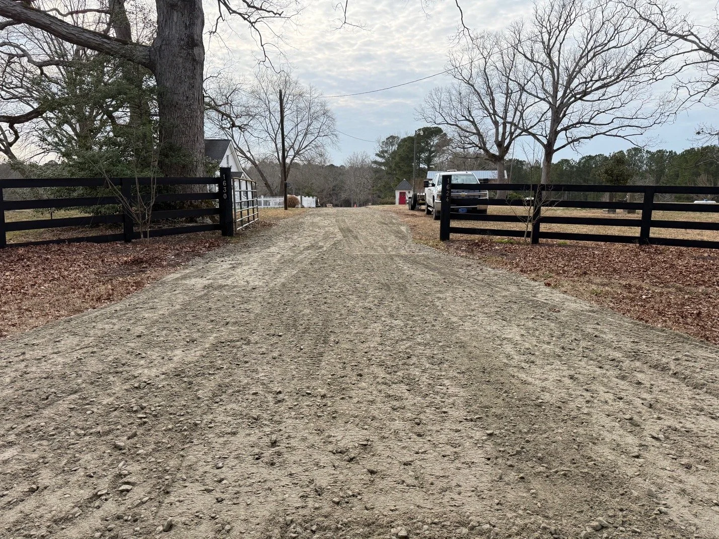 Gravel Driveway Install
