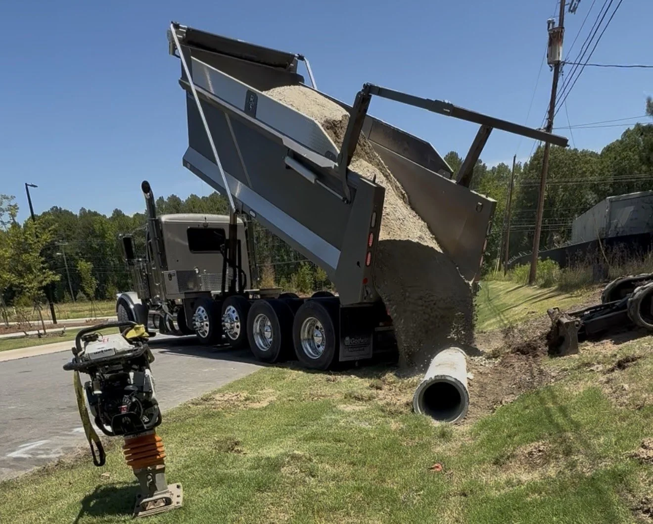 20 tons of ABC stone delivered