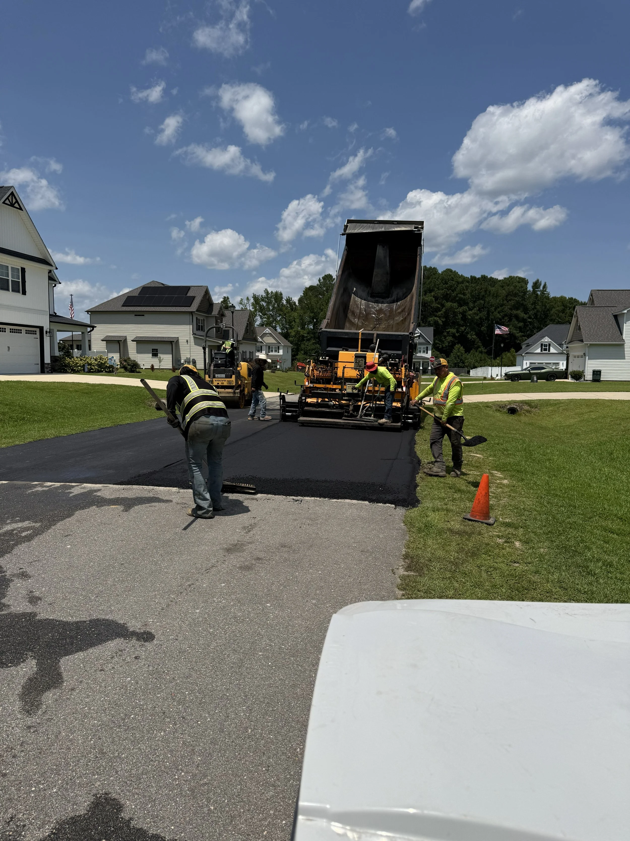 Paving Wake County