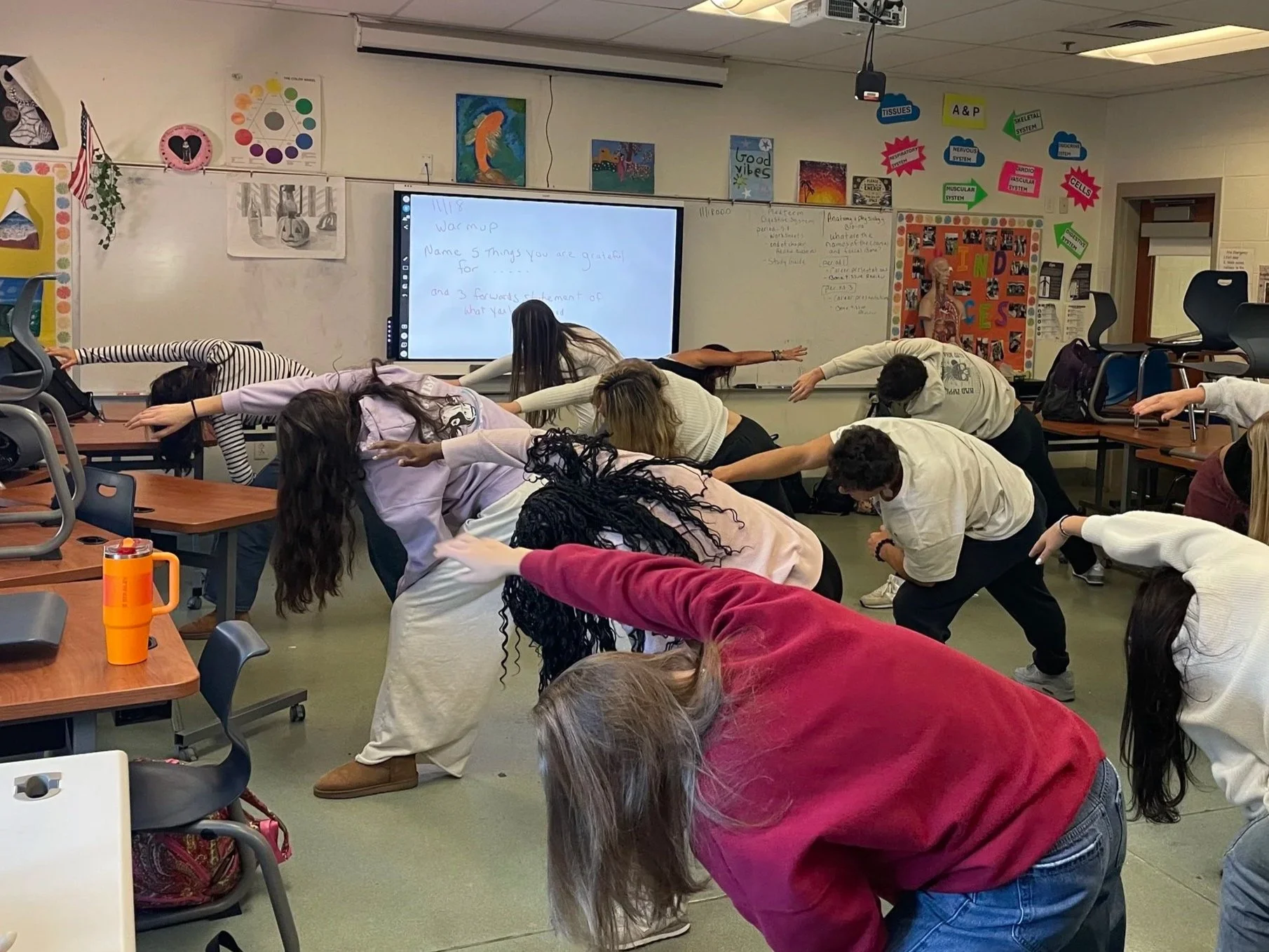 Yoga for High School Anatomy Students