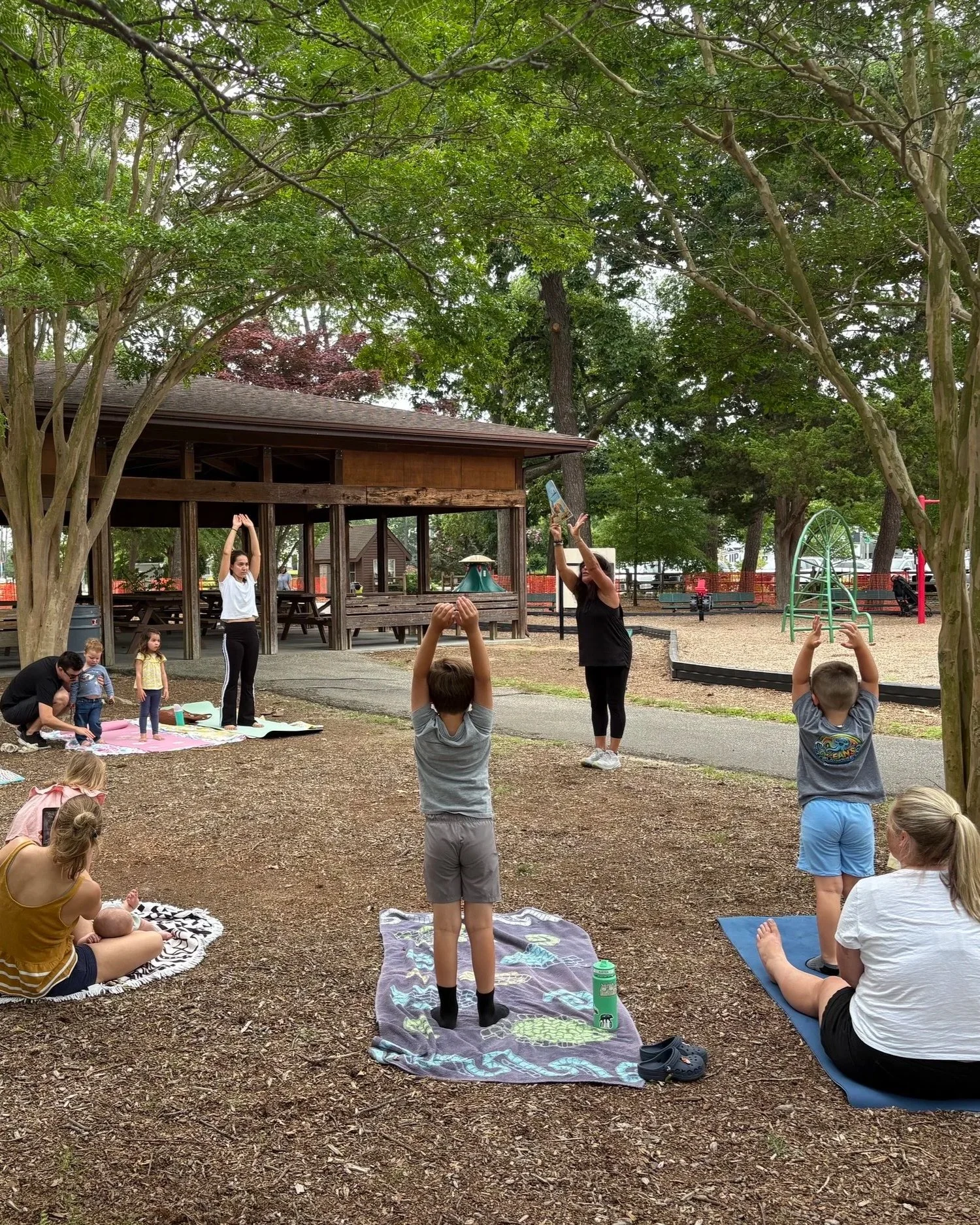 Yoga & Story Time at Grove Park - June 2026