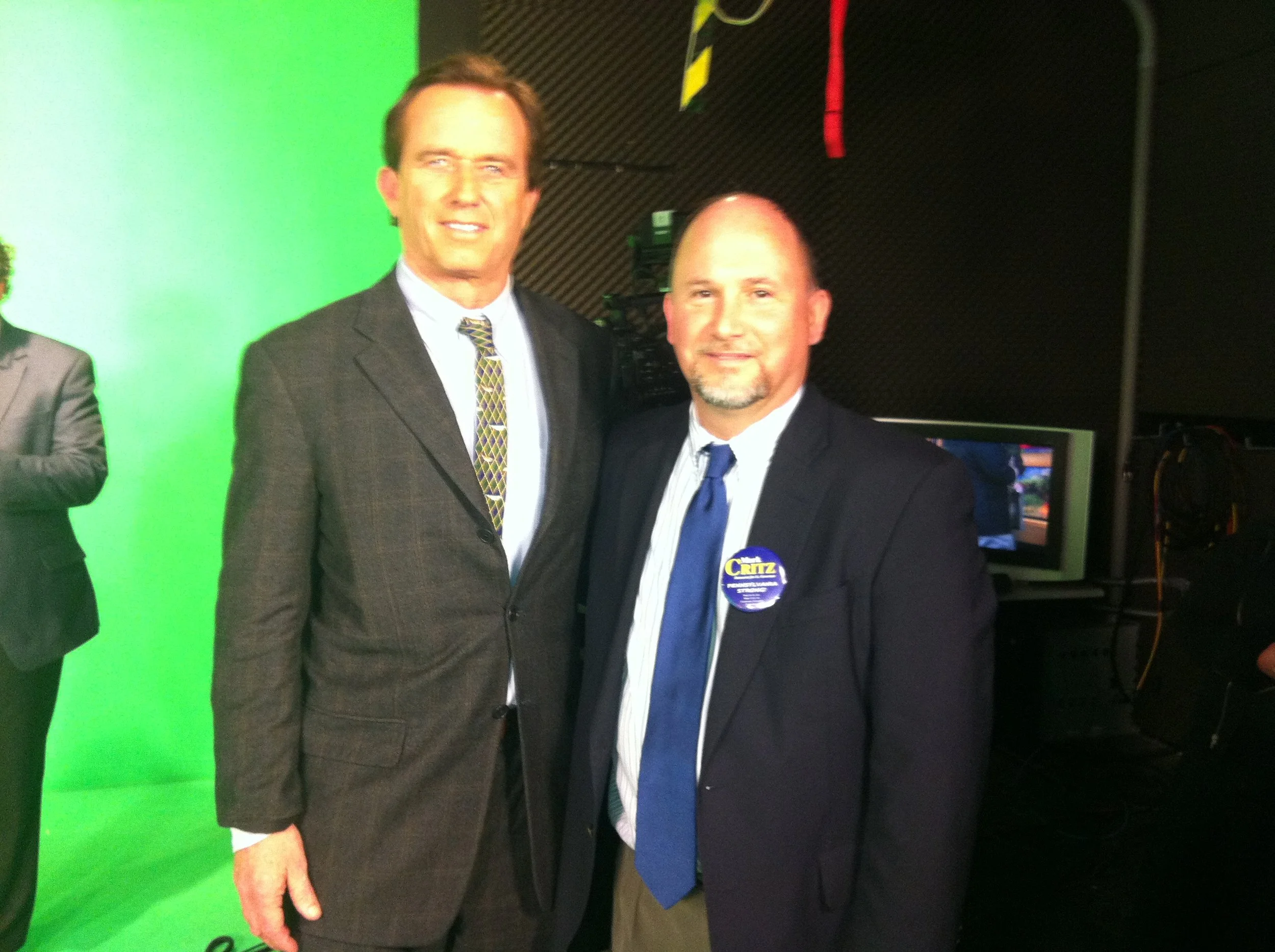 President Nick Bonesso with RFK Jr. 