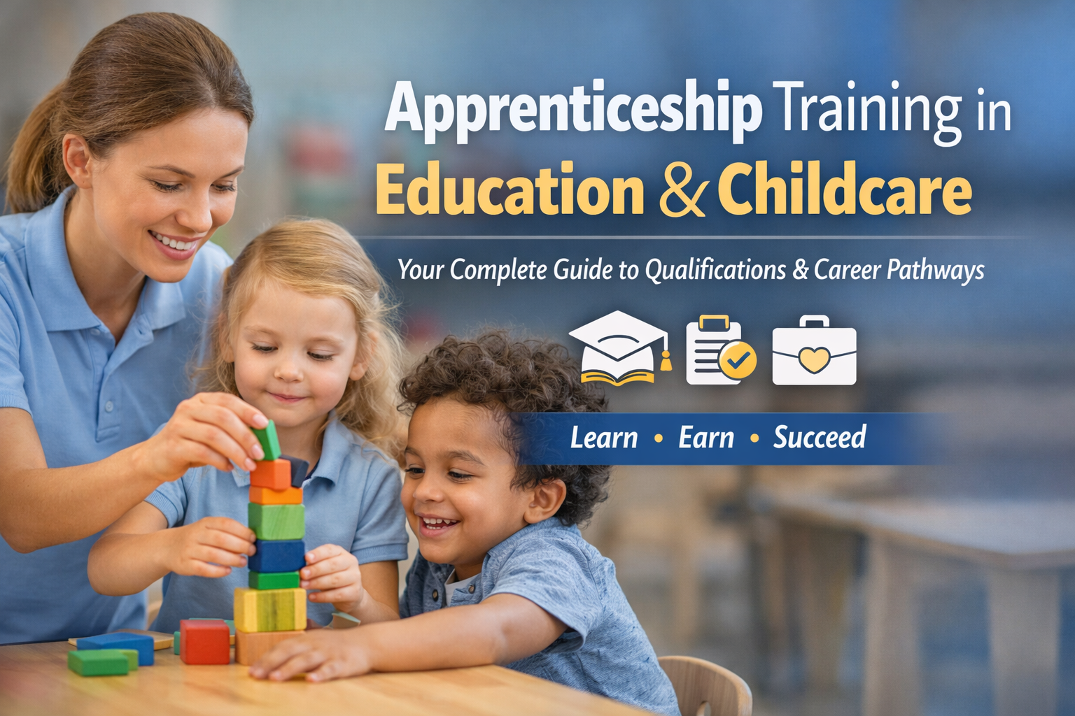 Apprenticeship Training in Education &amp; Childcare: Your Complete Guide to Qualifications and Career Pathways