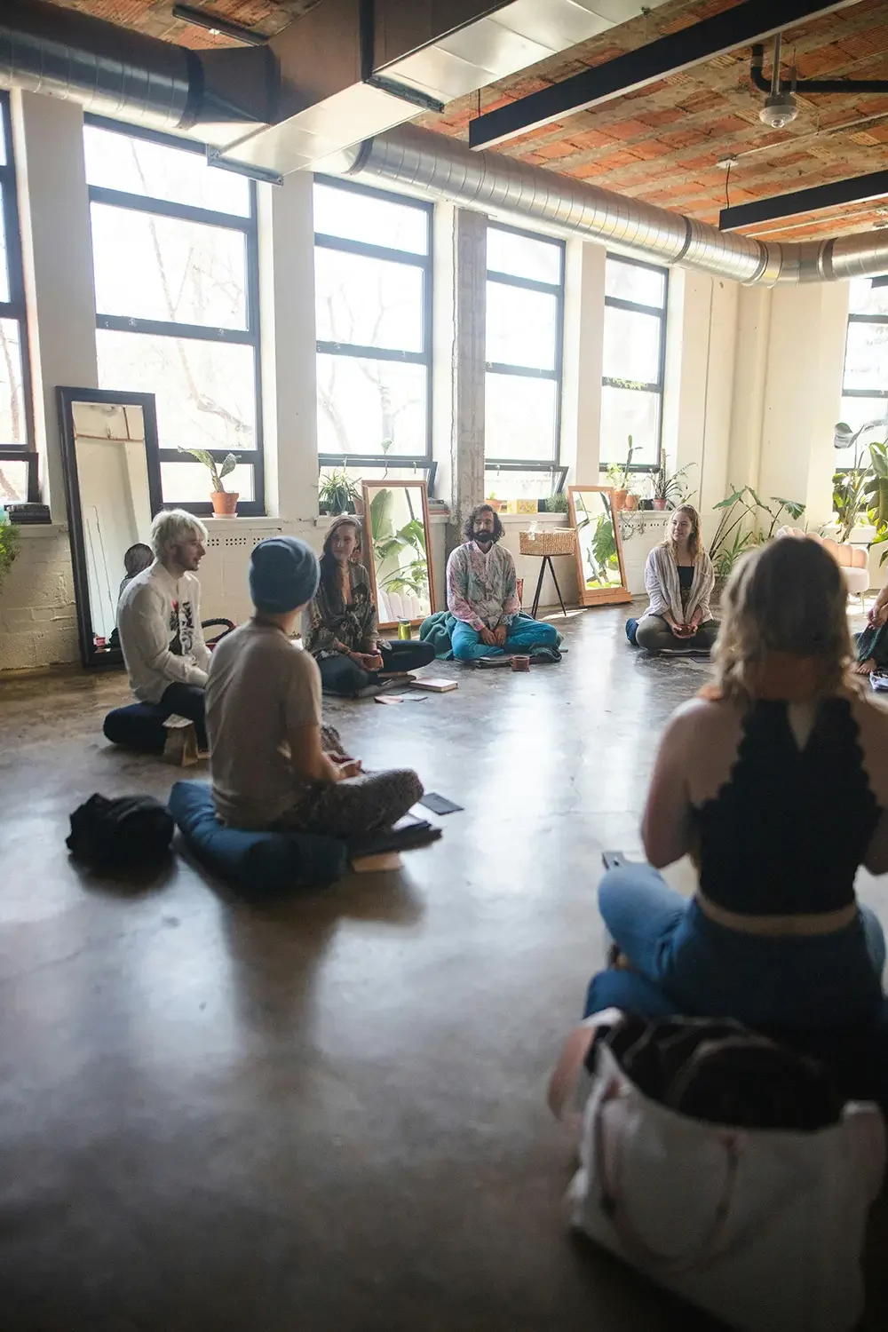 Meditation Circle workshop led by Cheryl Pallant in Richmond, VA.