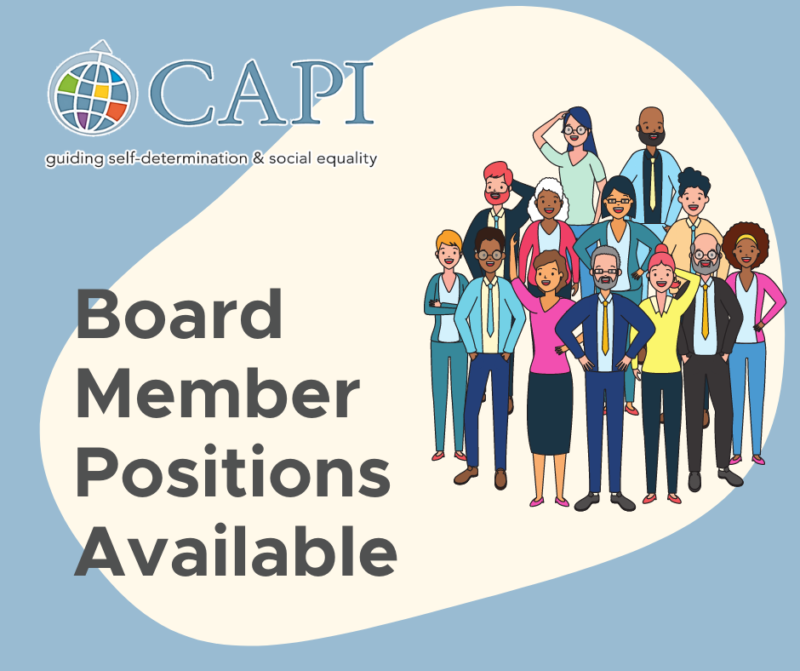 CAPI Board Member Positions Available