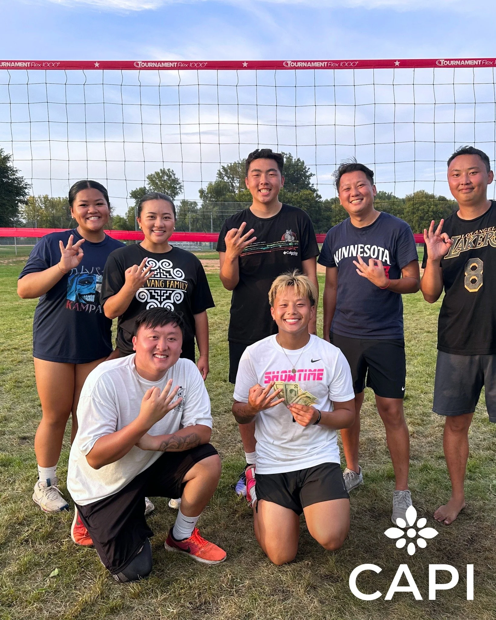 🏐 Earlier this month, CAPI hosted our first-ever GOTVolleyball Tournament in Brooklyn Center!

20 teams came together to set, serve, and spike&mdash;all to rally awareness around voting in Minnesota.

Winning Teams:
1st: iHerald

2nd: Dende

3rd: Te