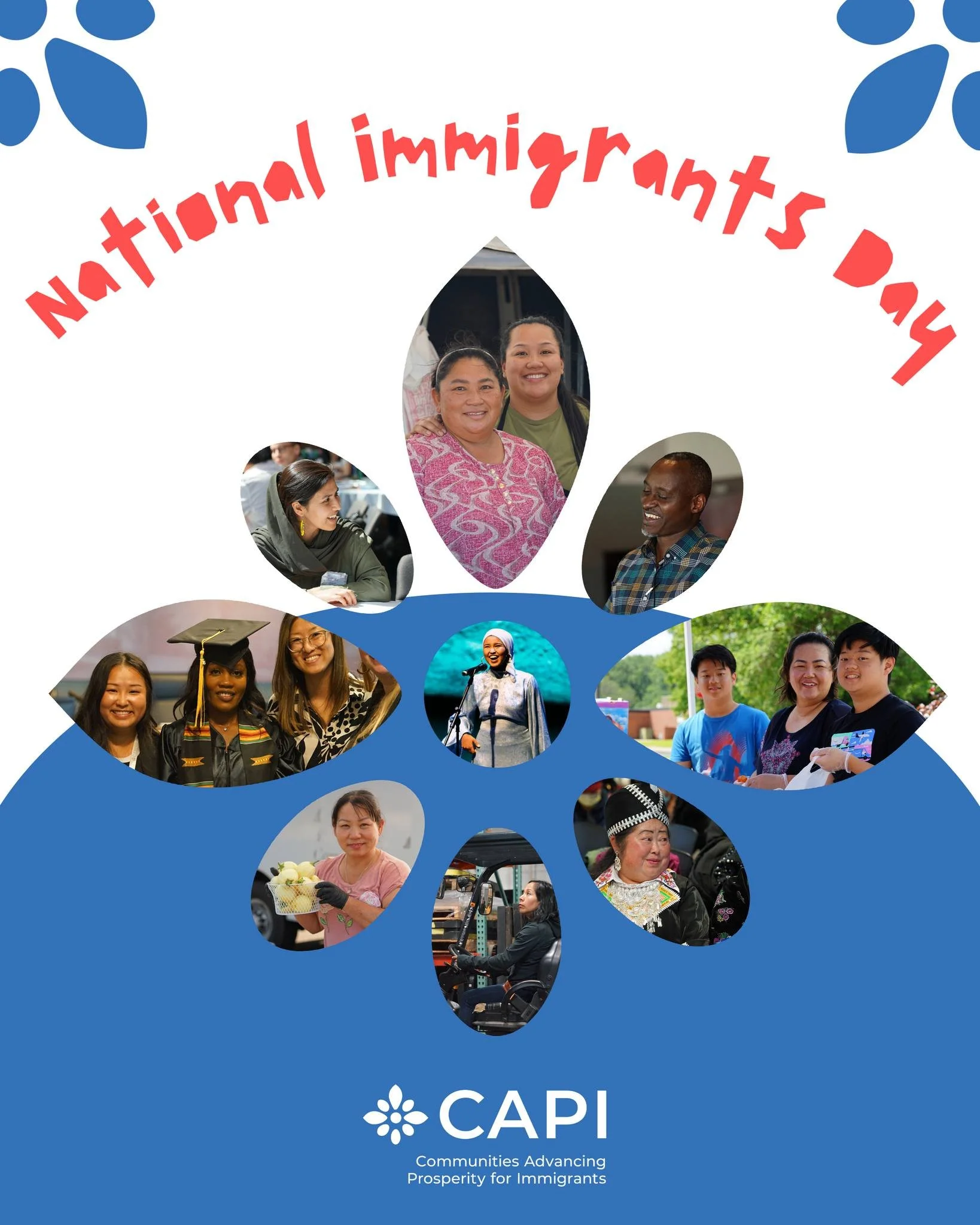 Immigrants are at the core of who CAPI is, from the clients we serve to our leadership, CAPI is dedicated to uplifting the lives of immigrants in Minnesota. 

Today we recognize National Immigrants Day and the importance immigrants play in Minnesota'