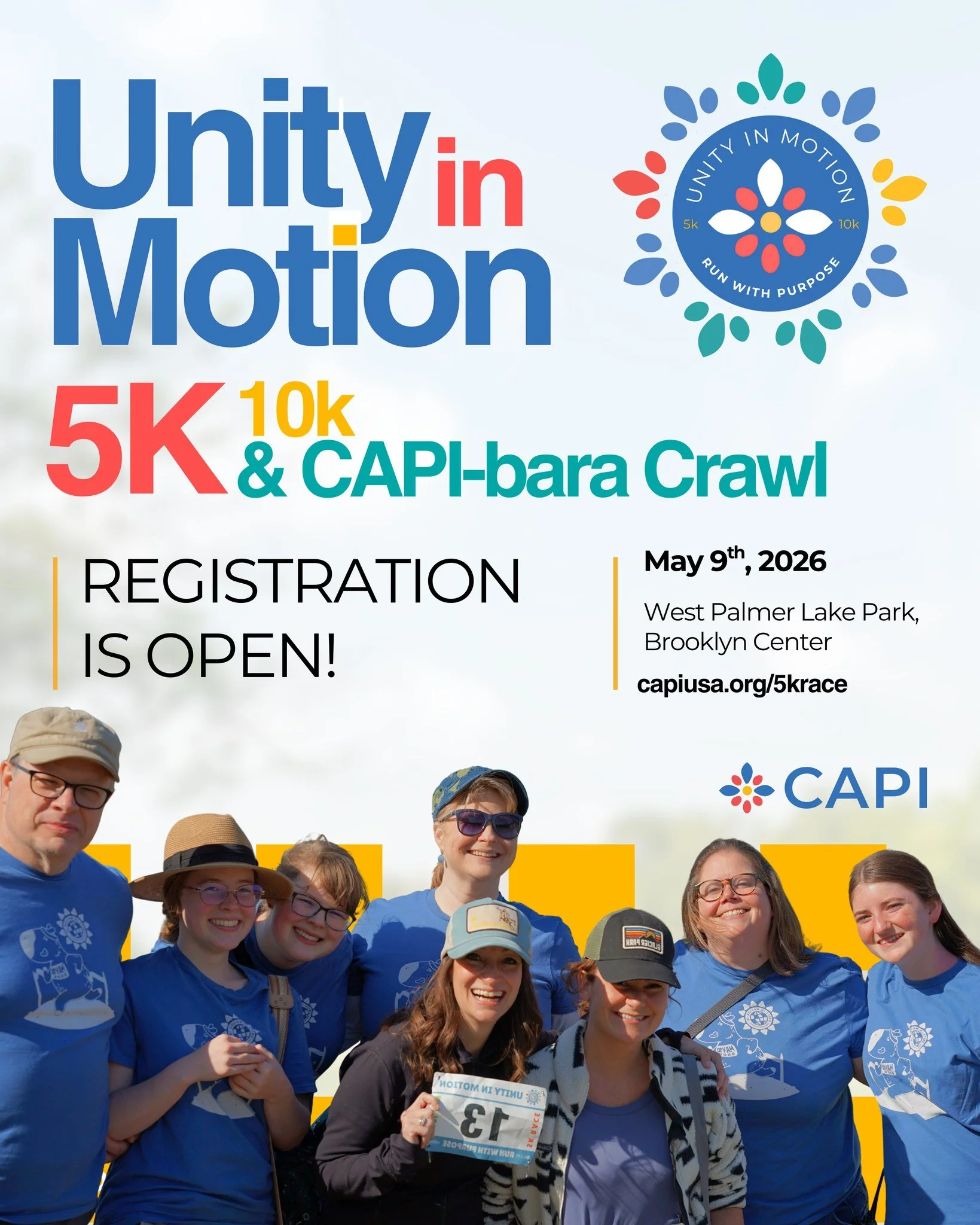 Registration is officially OPEN for the 2026 Unity in Motion Races! 👟

Join us on May 9th, 2026 at West Palmer Lake Park for a community celebration of movement, connection, and impact.

Whether you&rsquo;re running the 5K, tackling our NEW 10K, or 