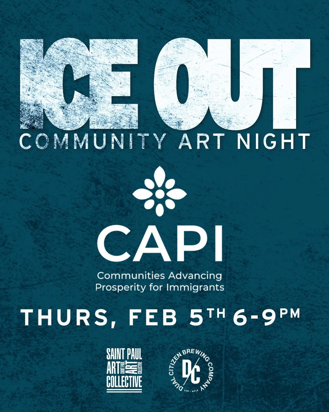 I-C-E OUT: Community Art Night