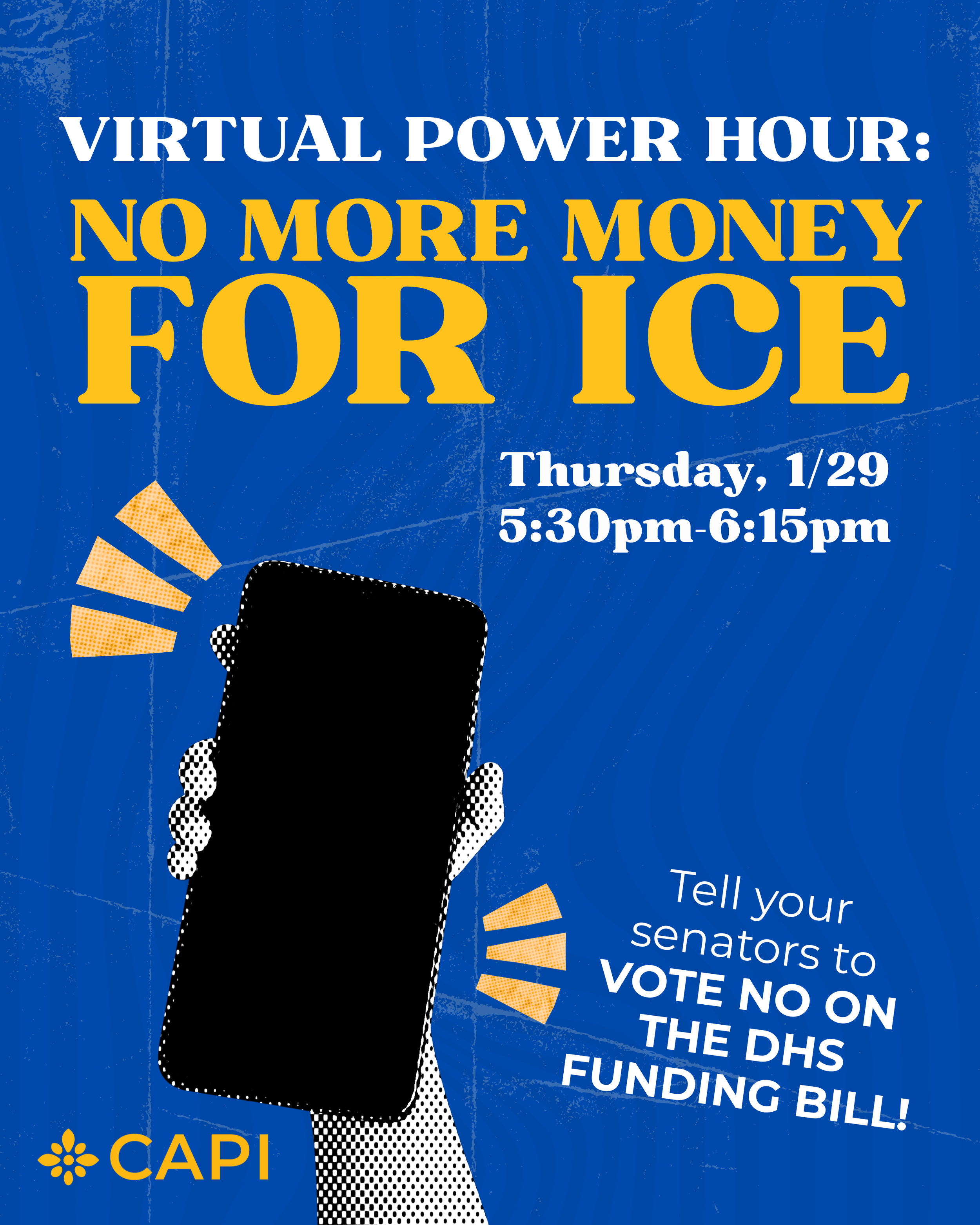 VIRTUAL POWER HOUR: No More Money For I-C-E