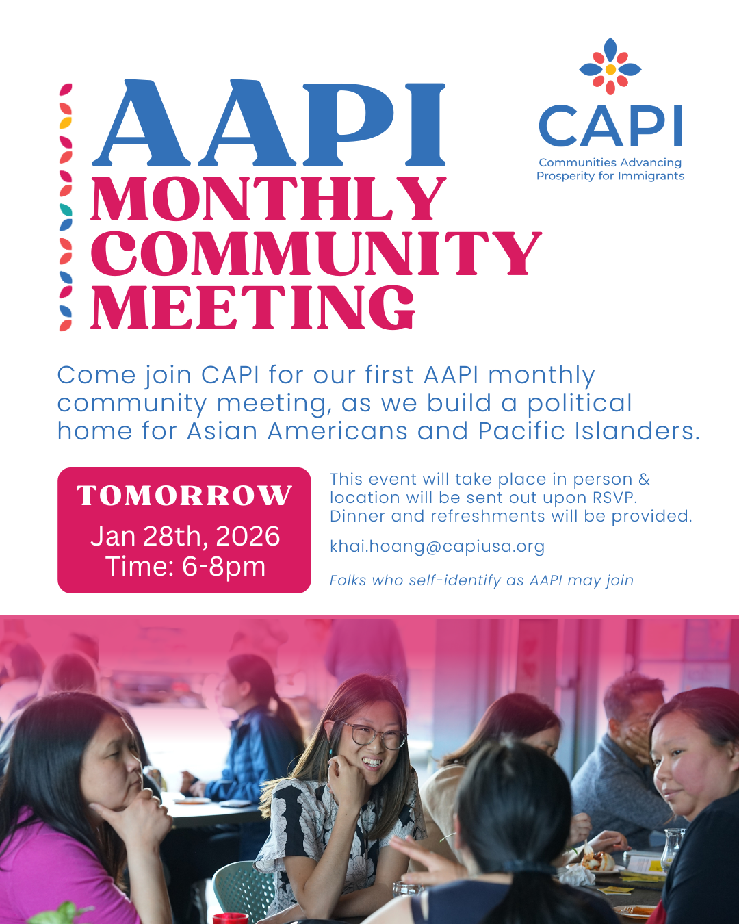 AAPI Monthly Community Meeting
