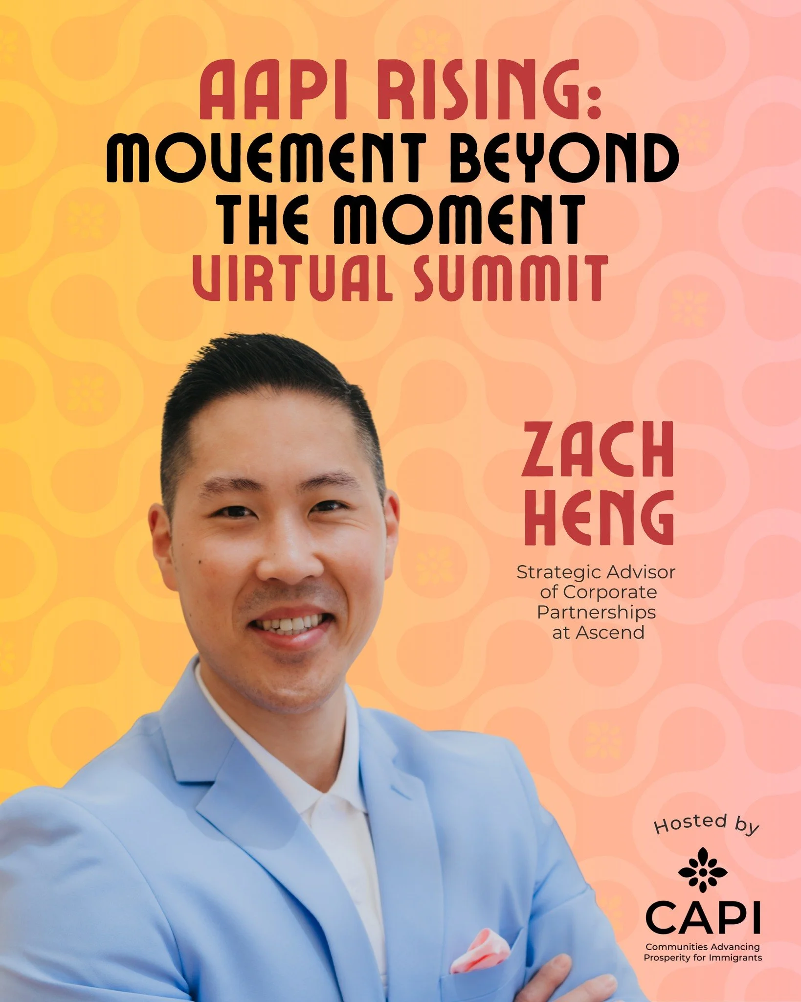 Introducing our third AAPI Rising Summit keynote panelist: Zach Heng!

Zach Heng is a visionary HR executive, entrepreneur, and community advocate dedicated to building inclusive, high-performing workplaces. With nearly 20 years of experience across 