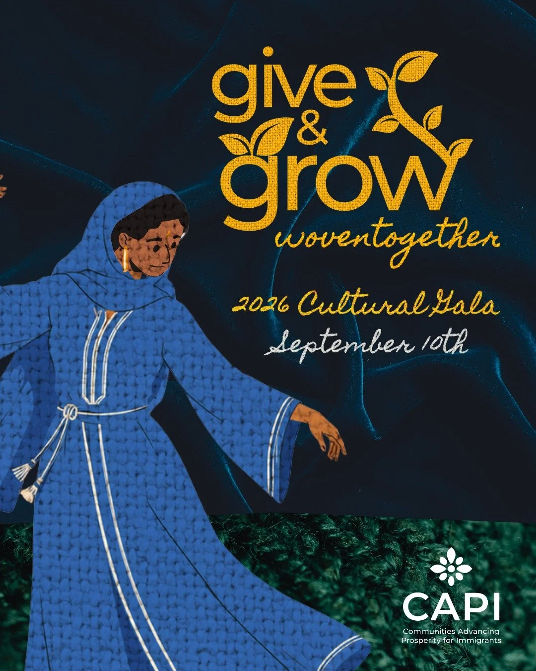Tickets are now live for CAPI&rsquo;s Give &amp; Grow Cultural Gala!

Join us on September 10 for Give &amp; Grow: Woven Together, an unforgettable evening celebrating the stories, cultures, and connections that strengthen our community. Enjoy inspir