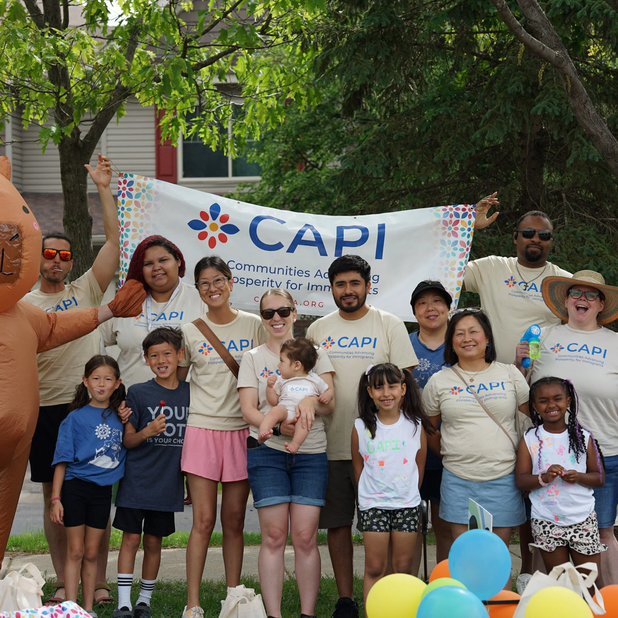 The CAPI team had an amazing time at Brooklyn Park's Taterdaze Parade on May 30th!

Taterdaze is an annual event that honors the myriad of cultures, heritages, and histories that enrich the City of Brooklyn Park's identity. Many of CAPI's clients liv