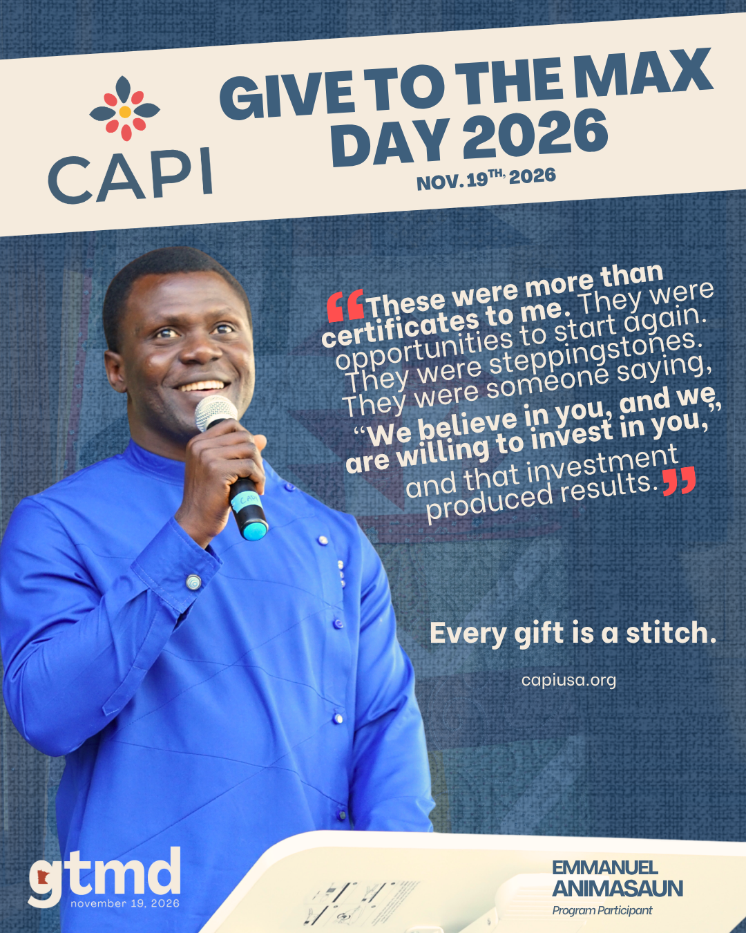 Give to the Max Day!