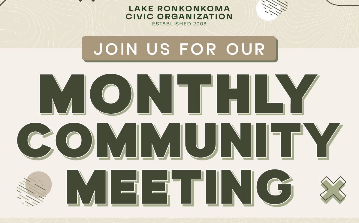 Monthly Community Meeting