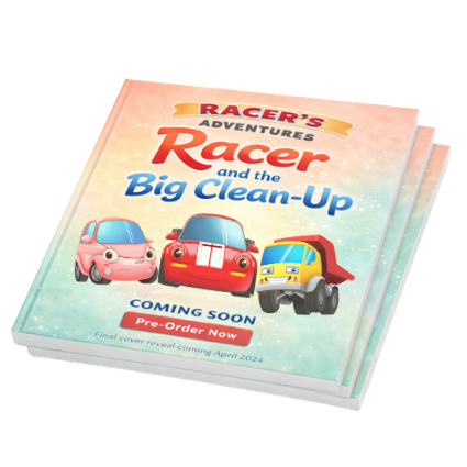 Racer and the Big Clean-Up (Pre-Order)