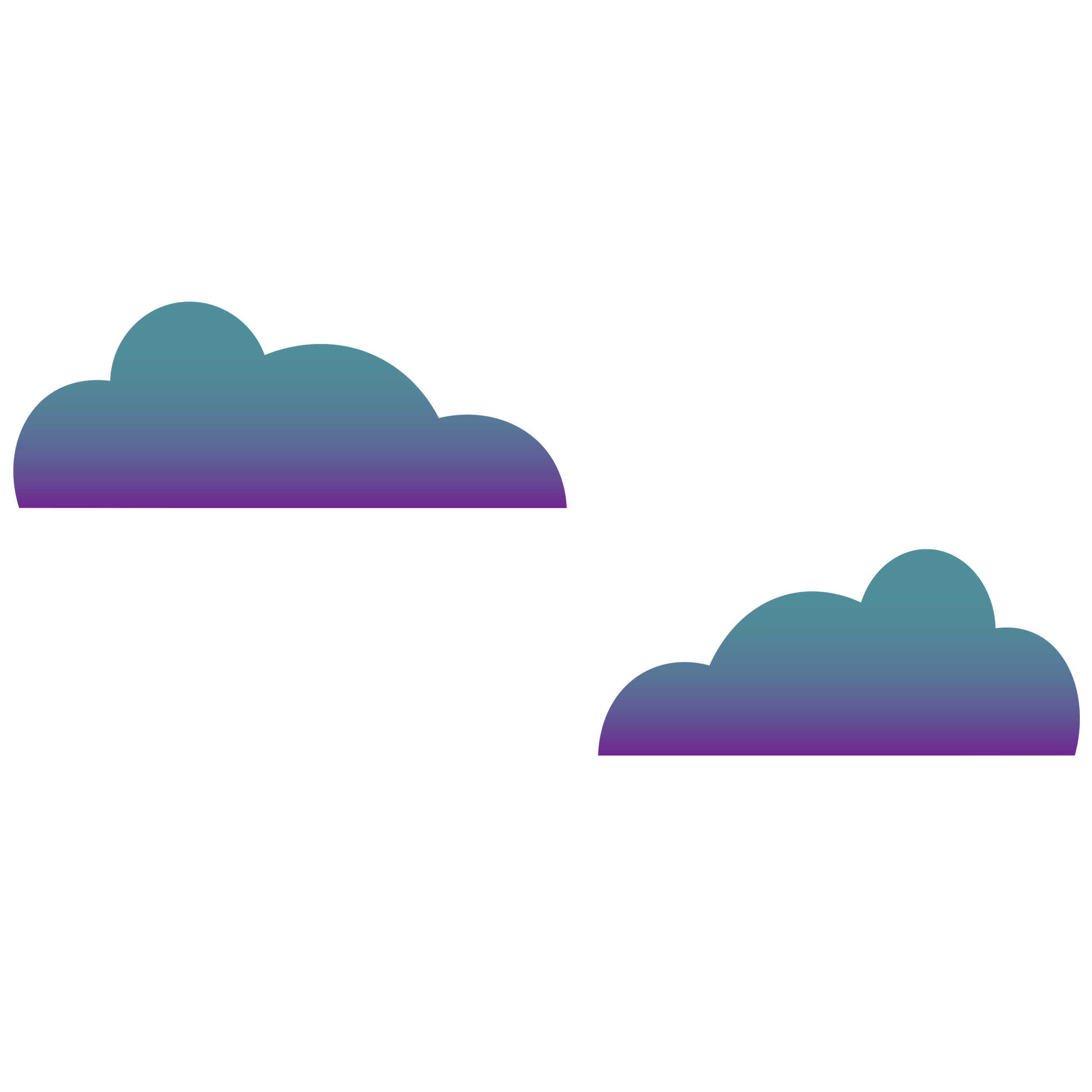 Illustration showing a cloud computing system with a cloud icon interconnected with a server icon, and data flow arrows between them.