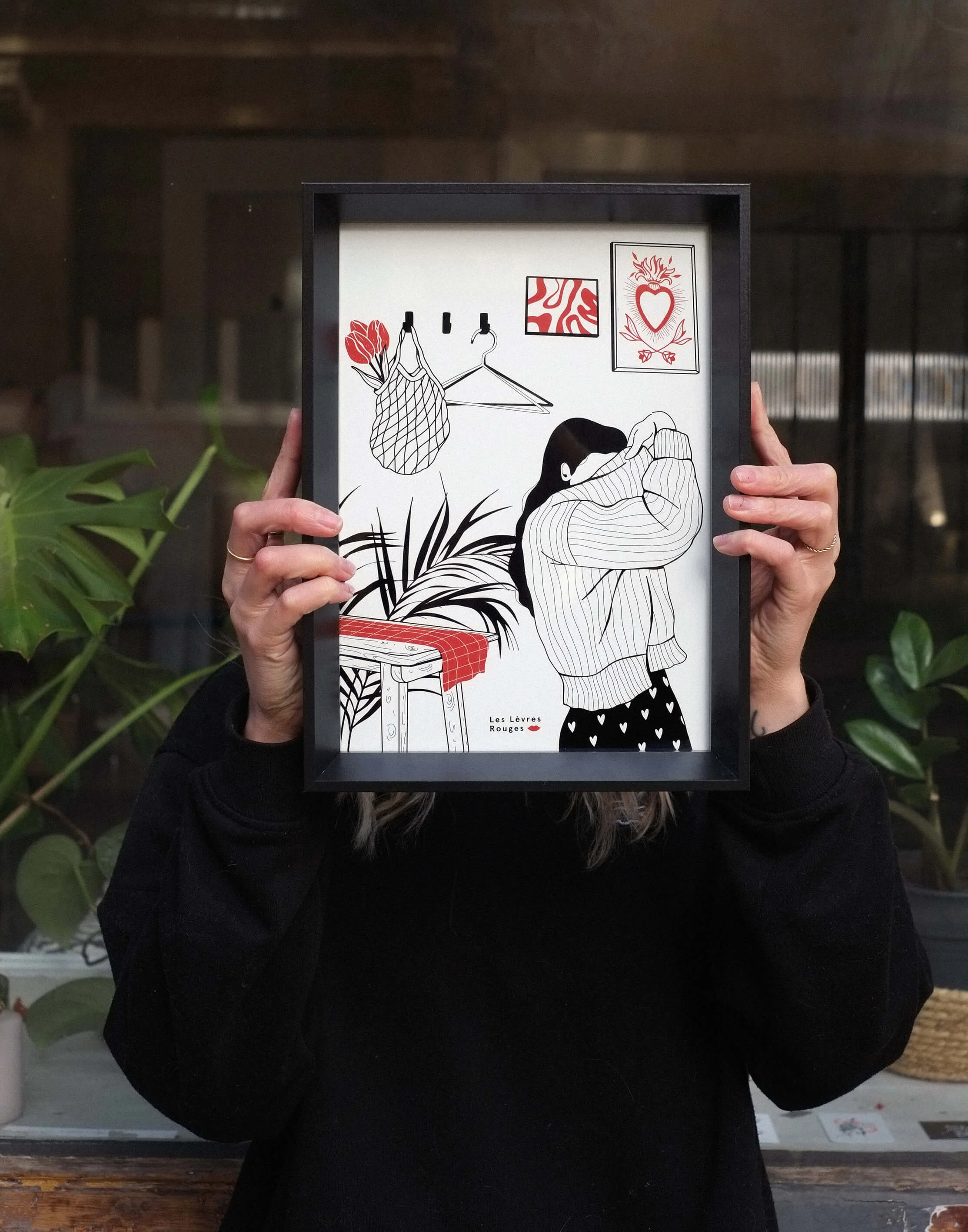 PRINT "RETOUR DE COURSES N&B"