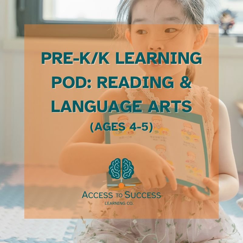 PreK/K Reading & Language Arts