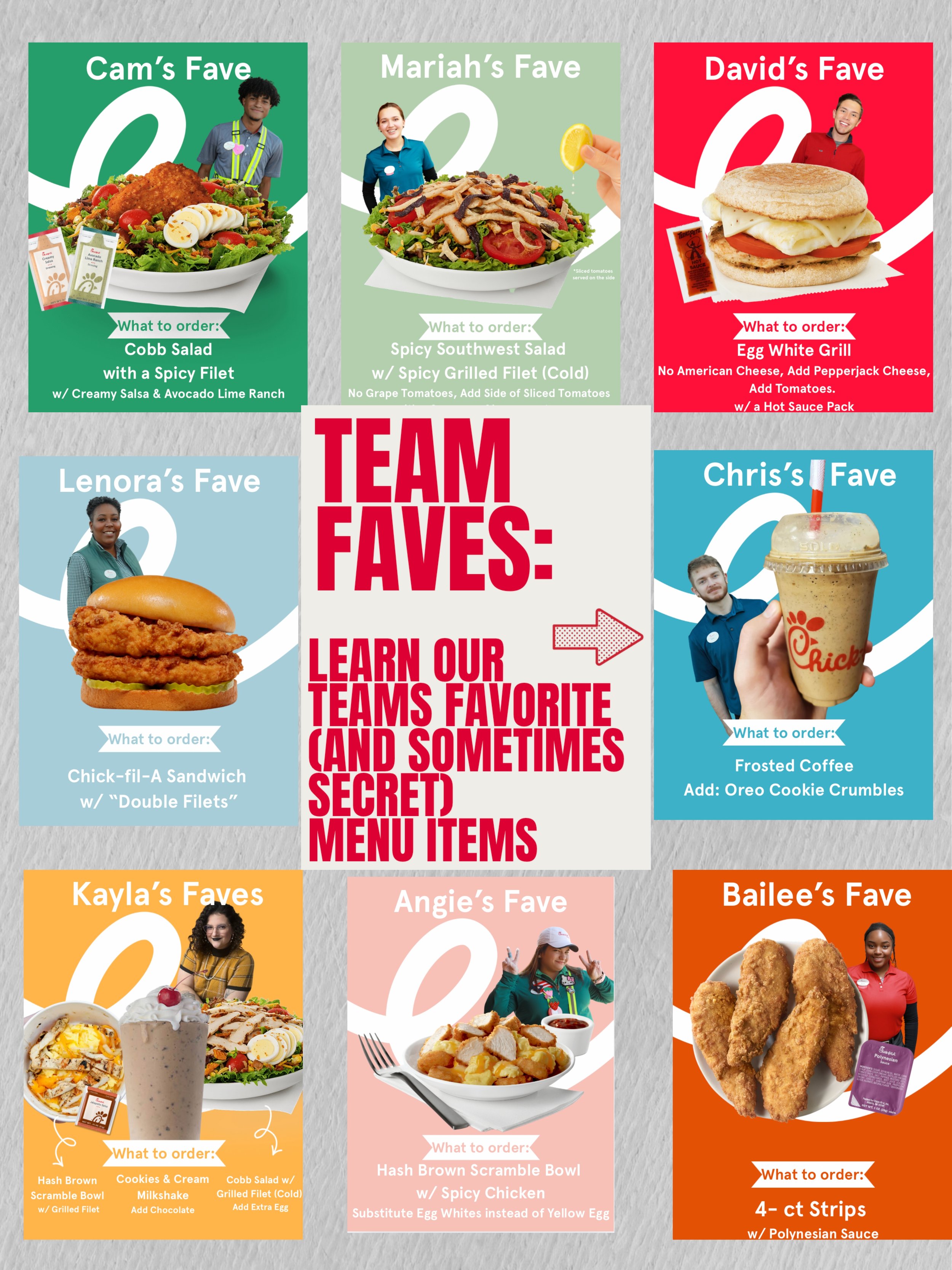 TEAM FAVES-  Window Clings