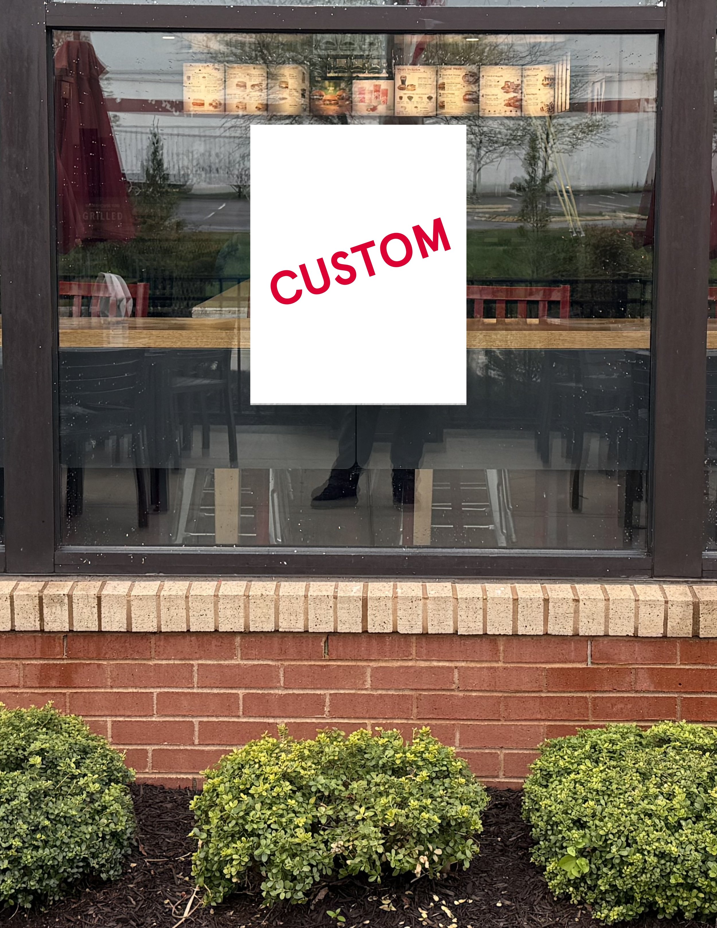 Custom Window Clings