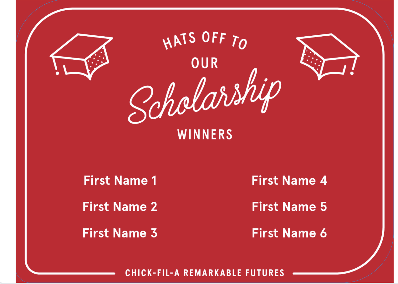 Scholarship-  Multiple Names