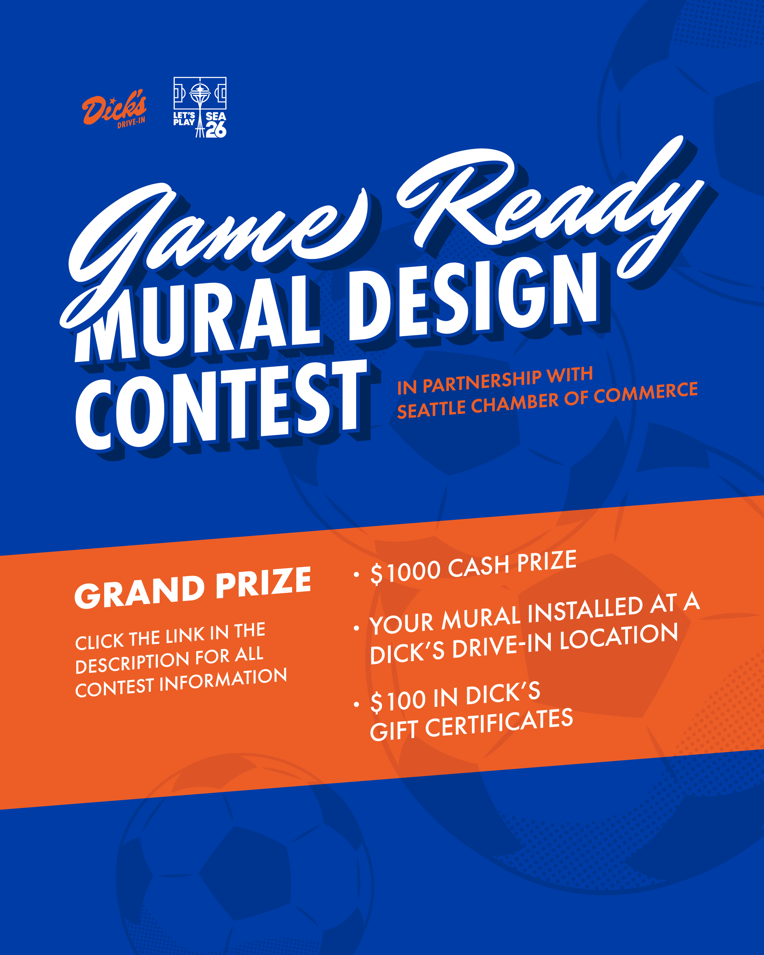 “Game ready” Mural design contest