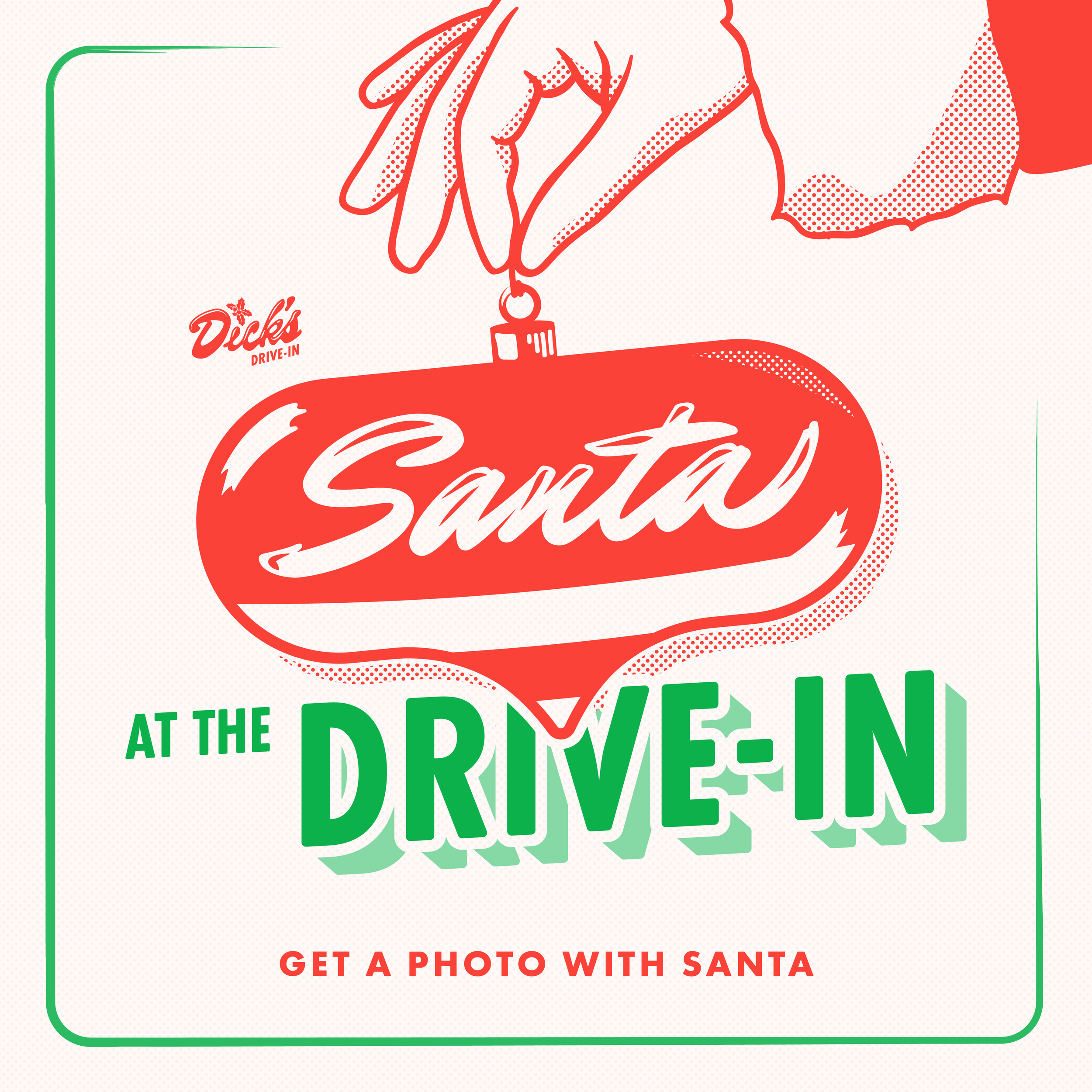 Santa At The Drive-In: Queen Anne