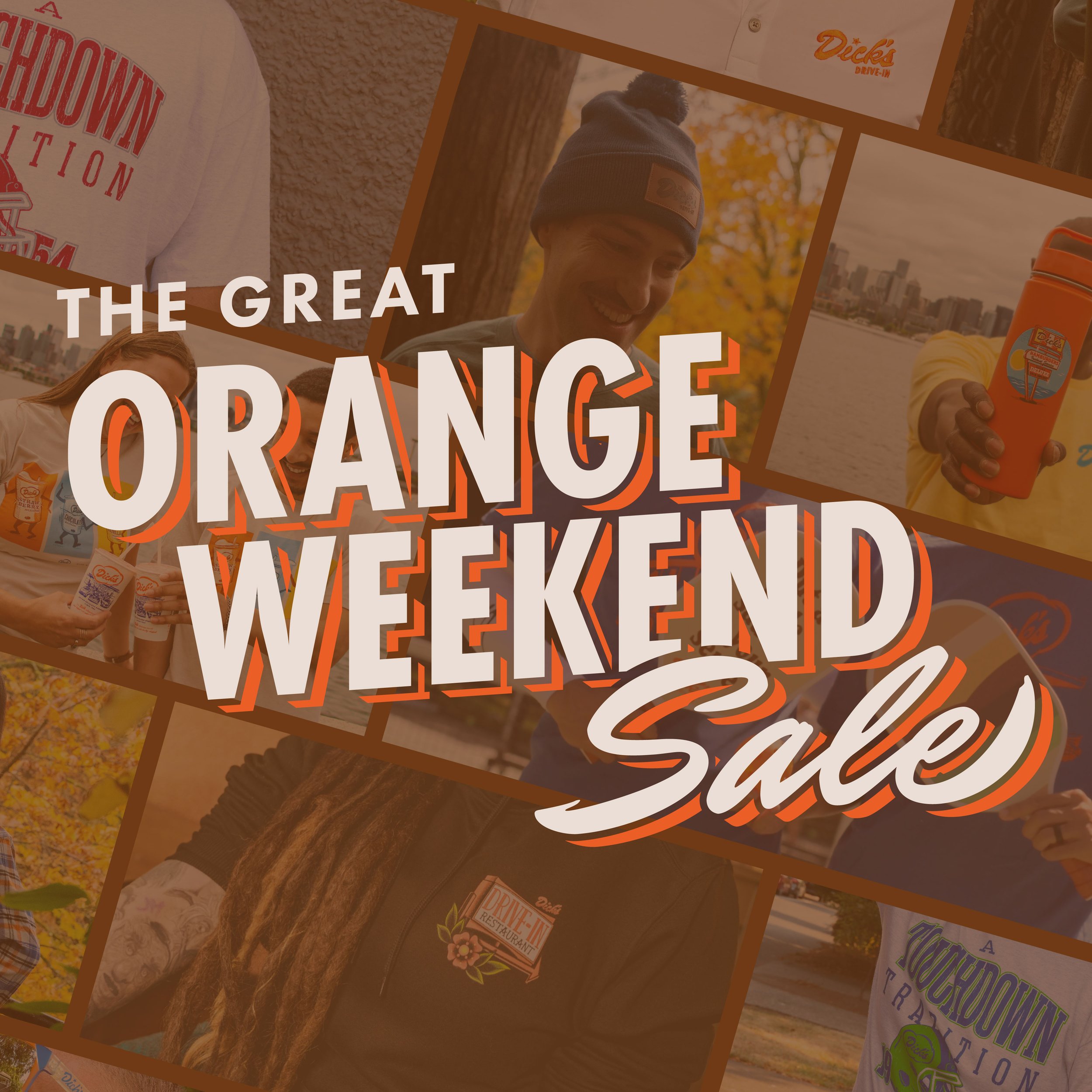 The Great Orange Weekend Sale
