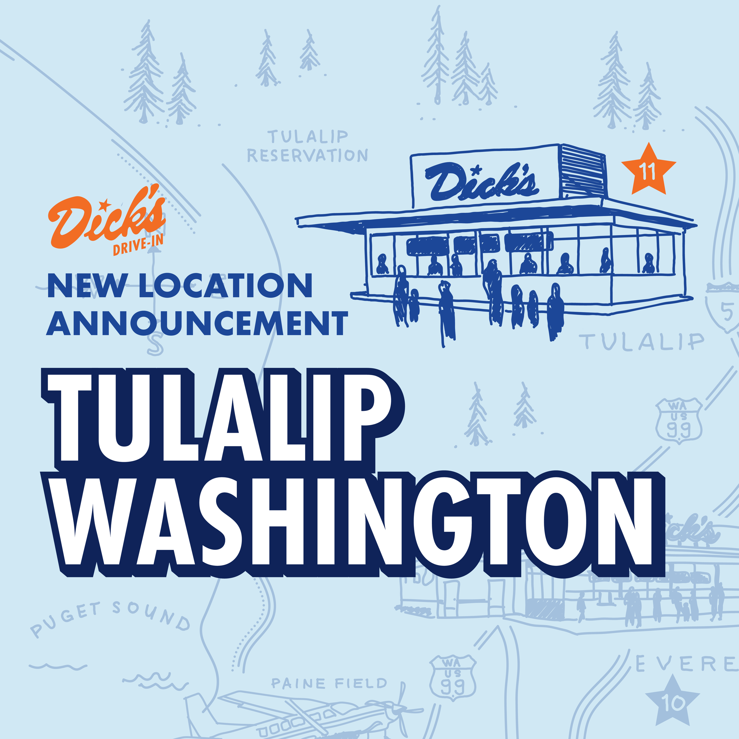 Dick’s Drive-In Announces New Restaurant on the Tulalip Reservation