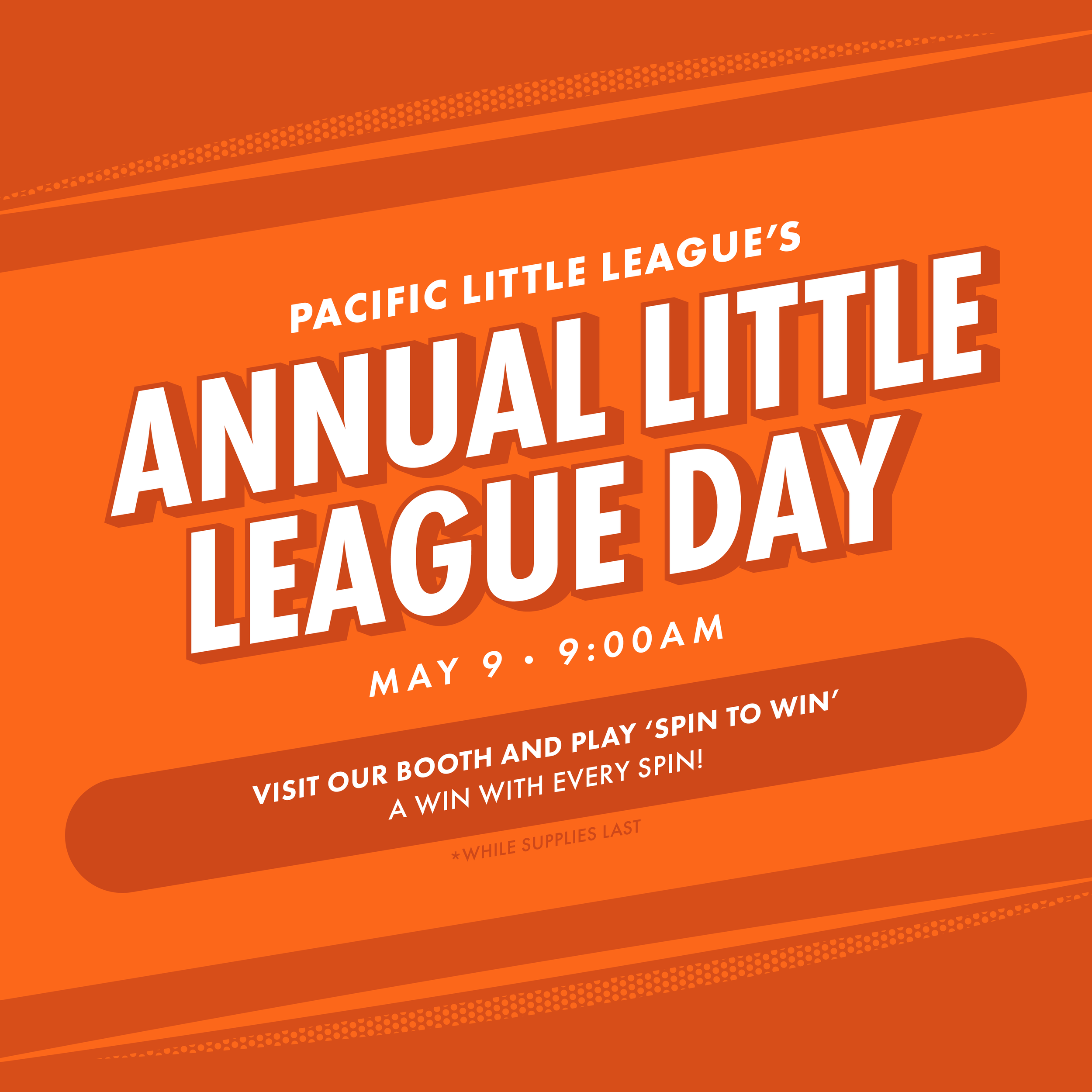 Pacific Little League’s Annual Little League day