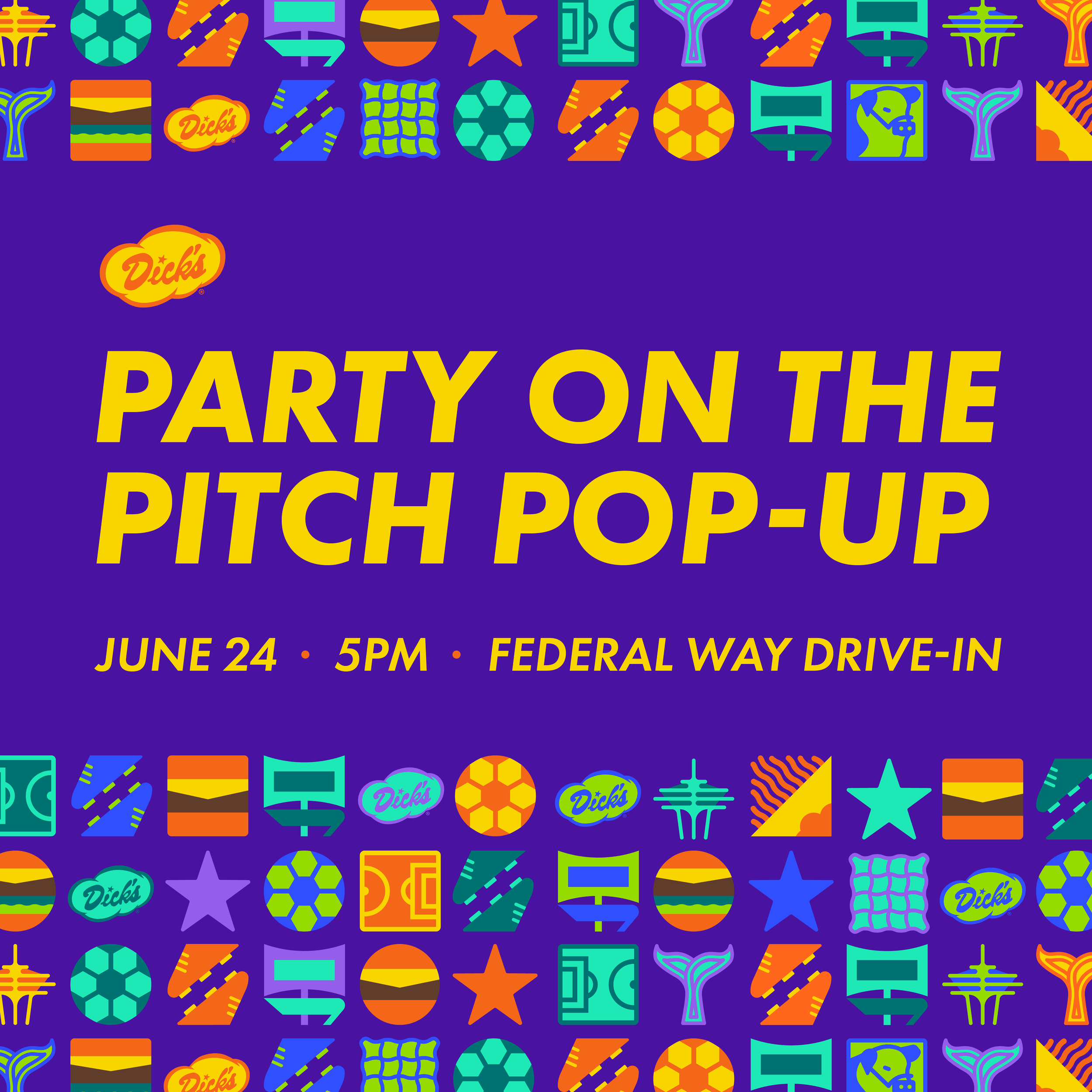 Party on the Pitch Pop-Up: Federal Way Drive-In