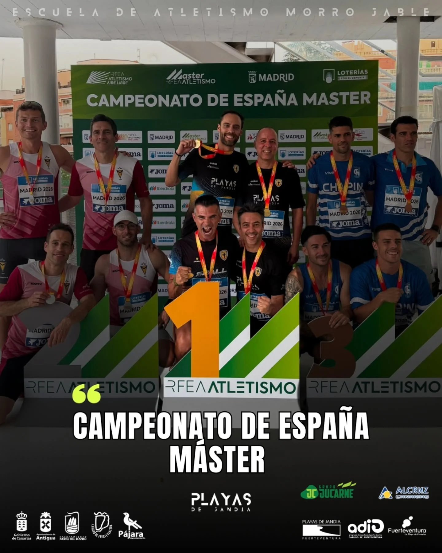 💣 MAGISTRAL 🙌🖤💙💛

Qu&eacute; les vamos a decir? Nuestros master la han vuelto a liar, y demuestran una vez m&aacute;s que est&aacute;n en un estado de forma espectacular.

El pasado fin de semana se disput&oacute; el Campeonato de Espa&ntilde;a 