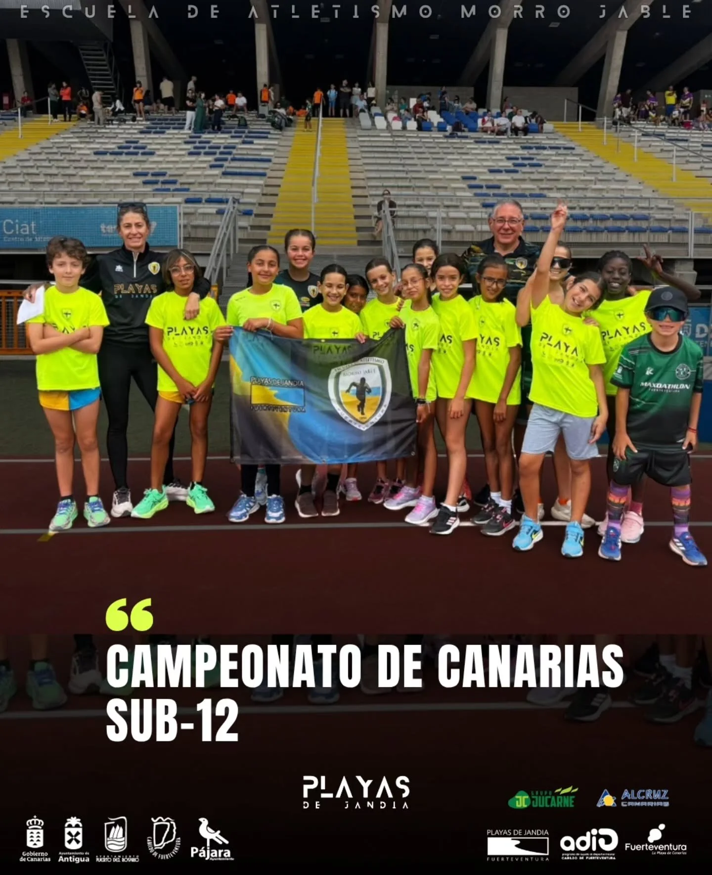 Nuestro futuro m&aacute;s pr&oacute;ximo🖤💙💛

Y para rematar el fin de semana, hoy se ha disputado el Campeonato de Canarias sub12, nuevamente en Tenerife.

Magn&iacute;fico d&iacute;a de nuestros no tan peques ya😬 que han disfrutado de un d&iacut