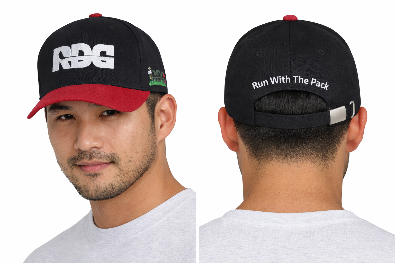 RDG Suede Adjustable – Black & Red Edition