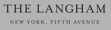 Logo for The Langham hotel in New York, Fifth Avenue