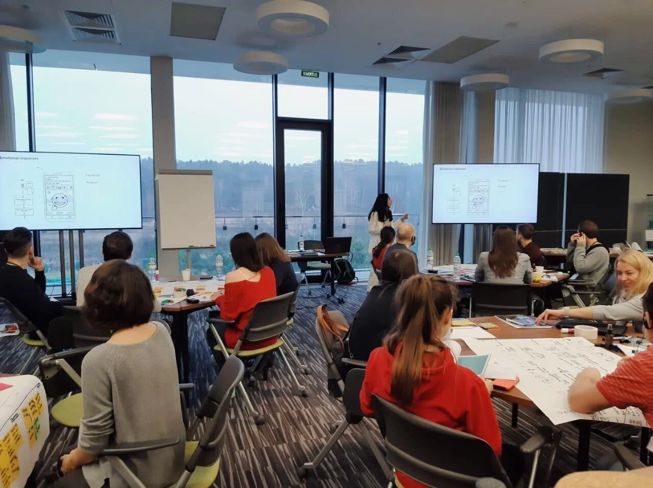 2 days workshop on Multisensory Design for Sberbank 