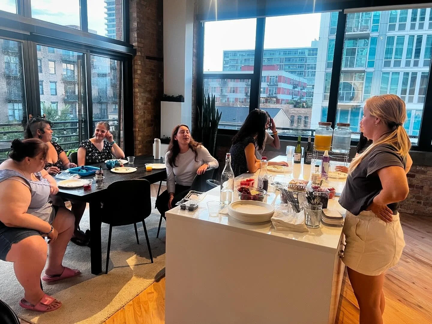 During the summers, women meet together over a time called &ldquo;Women &amp; Waffles.&rdquo; We love being able to fellowship together and have this intentional time to connect.