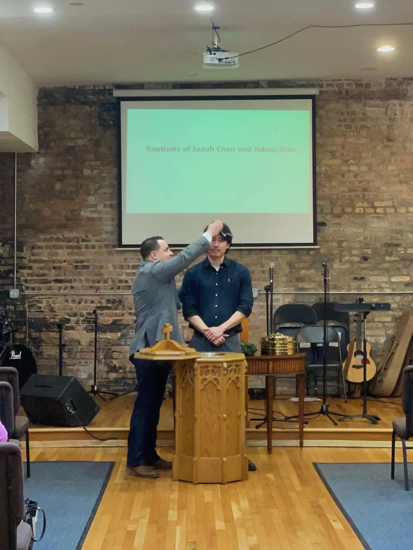 Welcome to the family, Tobias! Before his baptism, Tobias powerfully reflected on how he began this year wanting to get &ldquo;bread&rdquo; or lots of money in his career. He ended up finding a different type of bread that was more life giving- the b