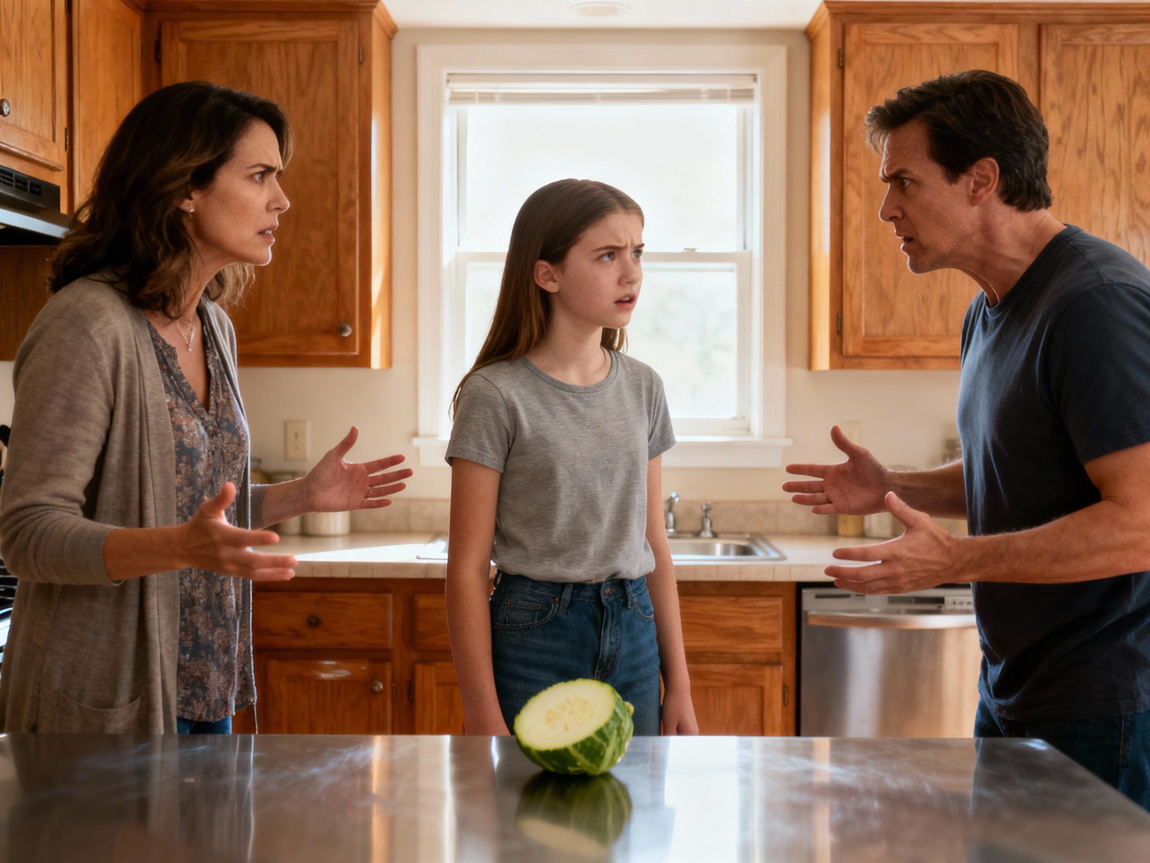 Parent Teen Tense Discussion