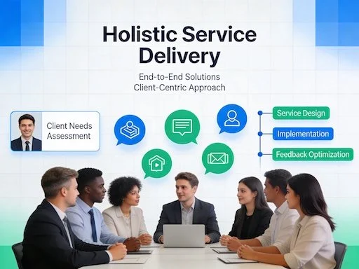  Holistic Service Delivery End To End Solutions For Clients 