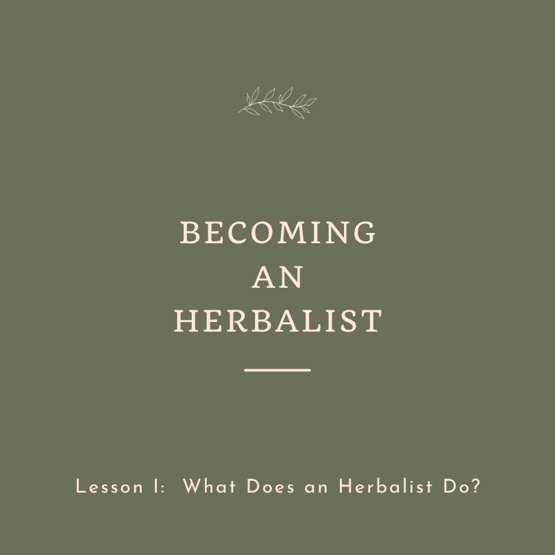 Becoming an Herbalist